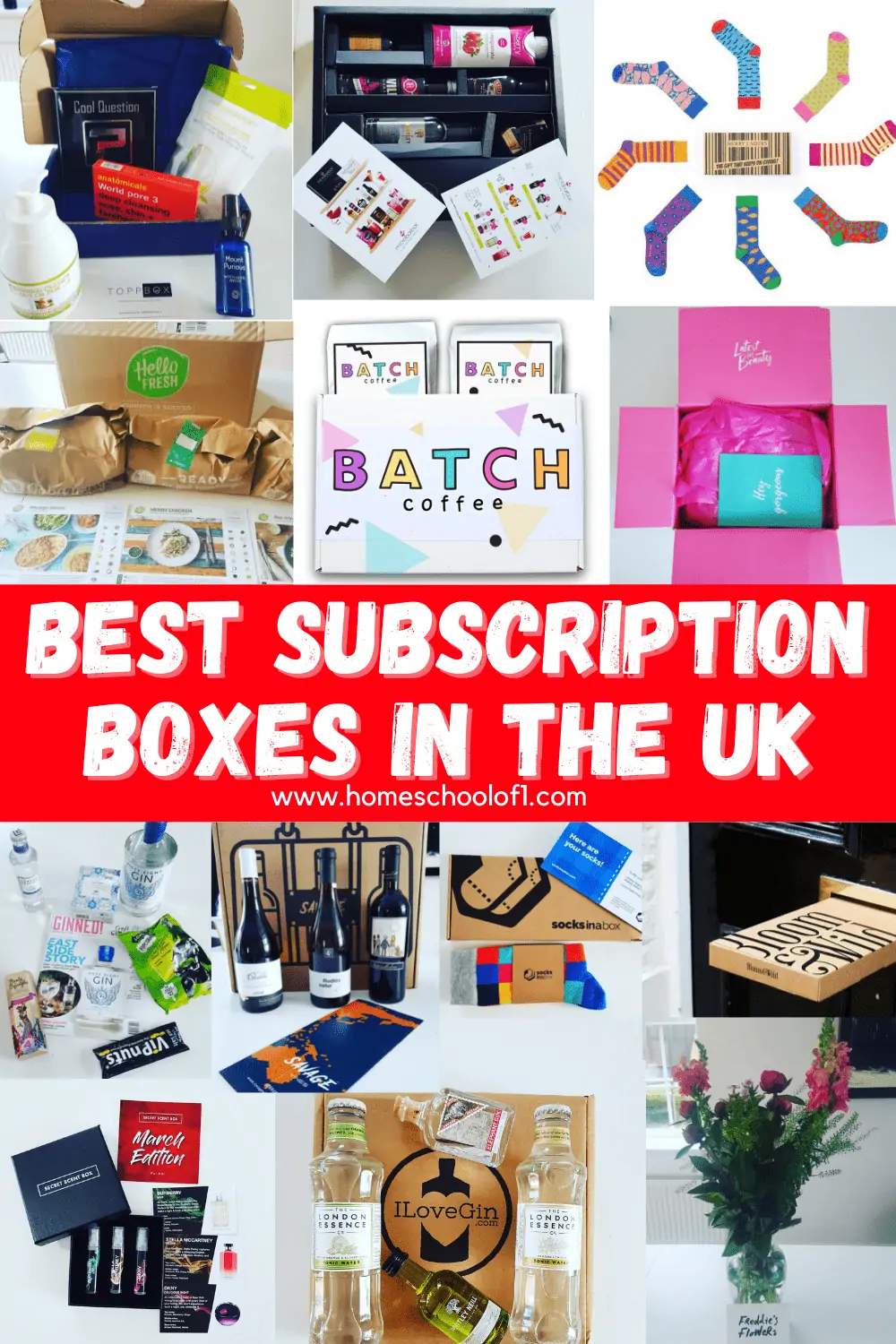 The best subscription boxes in the UK, including beauty, male grooming, alcohol, socks, flowers, food and more