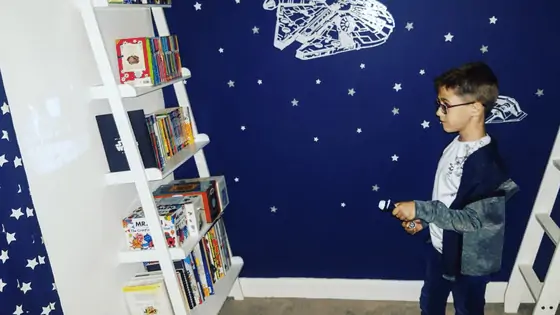 Brainstorm Space Torch Brings Outer Space Into Your Bedroom
