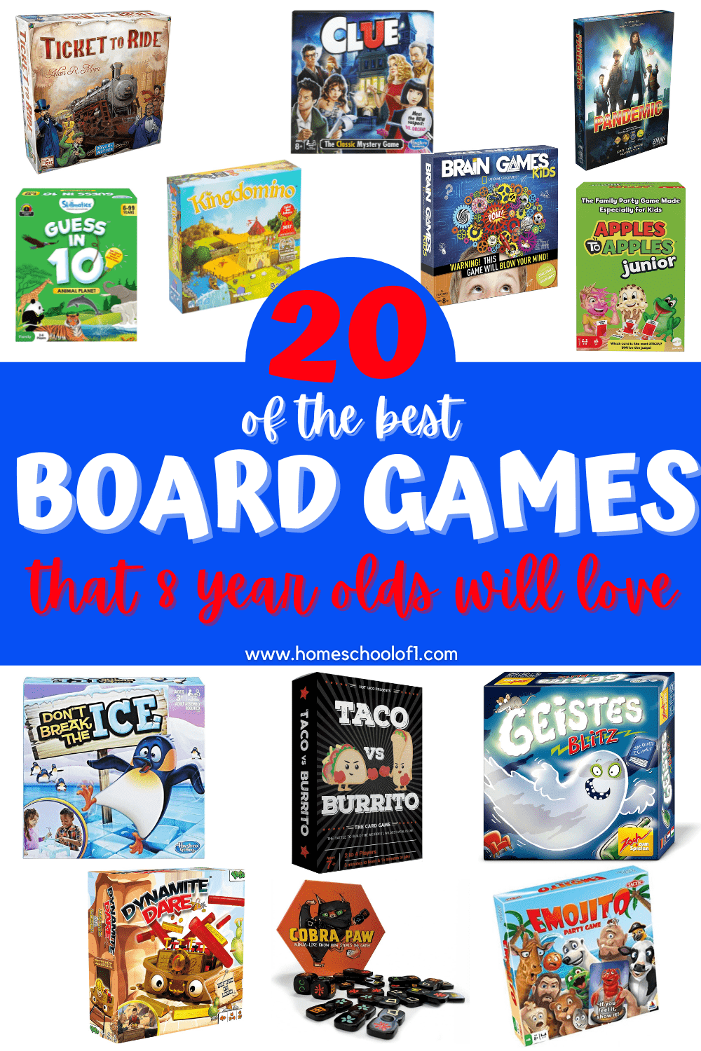 The best board games for 8 year old kids