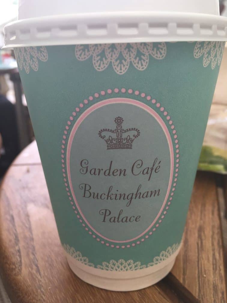 Tea with the Queen at Garden Cafe Buckingham Palace