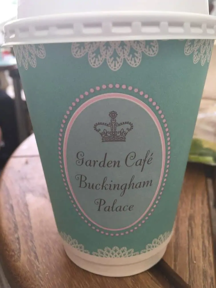 Tea with the Queen at Garden Cafe Buckingham Palace