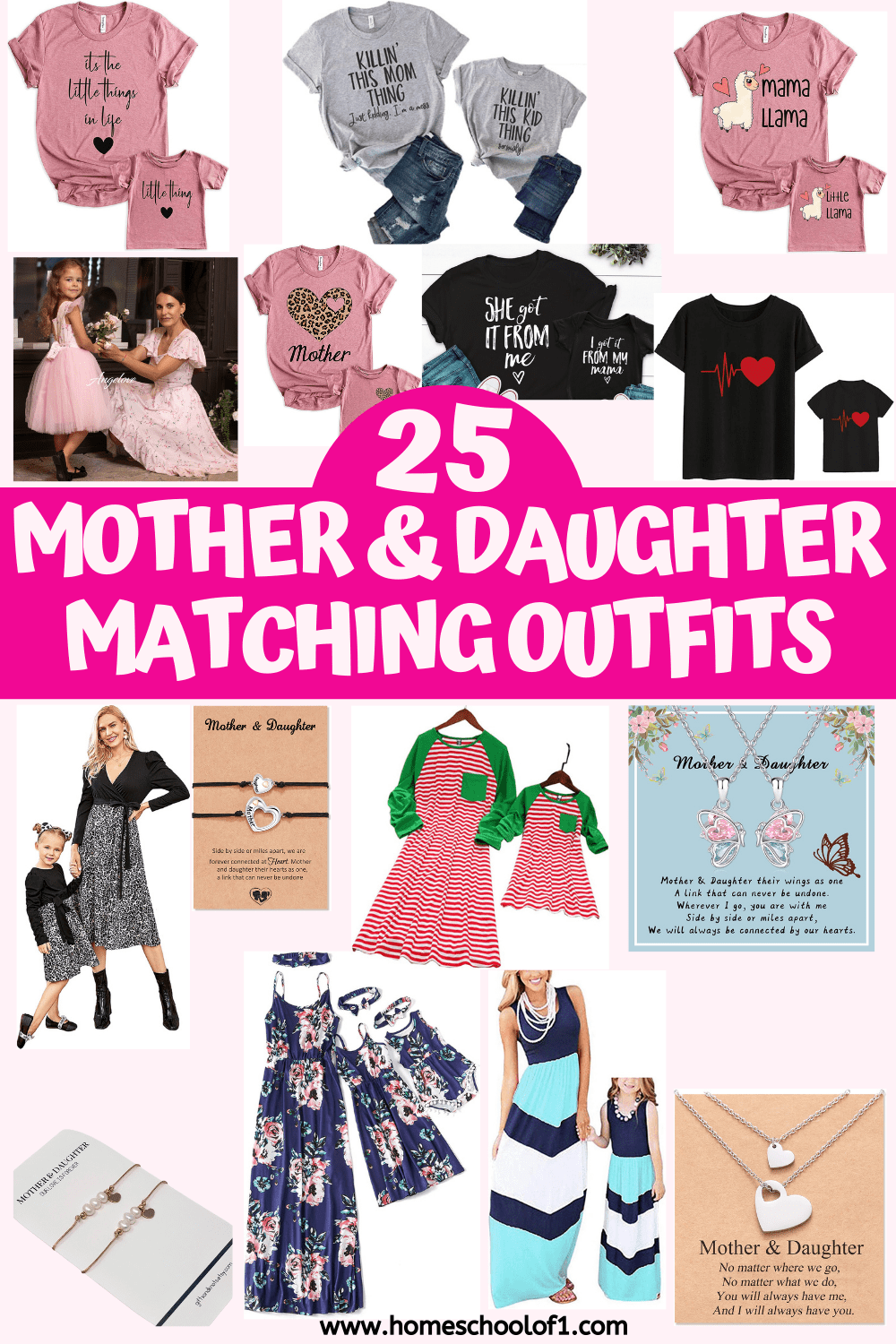 MOTHER & DAUGHTER MATCHING OUTFITS