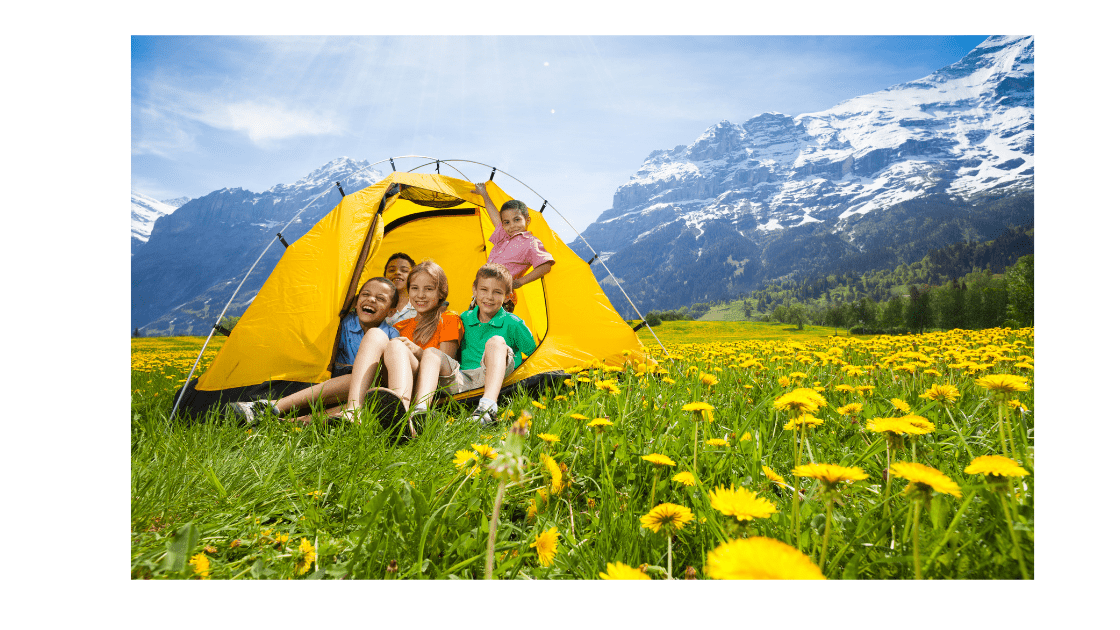 kids camping