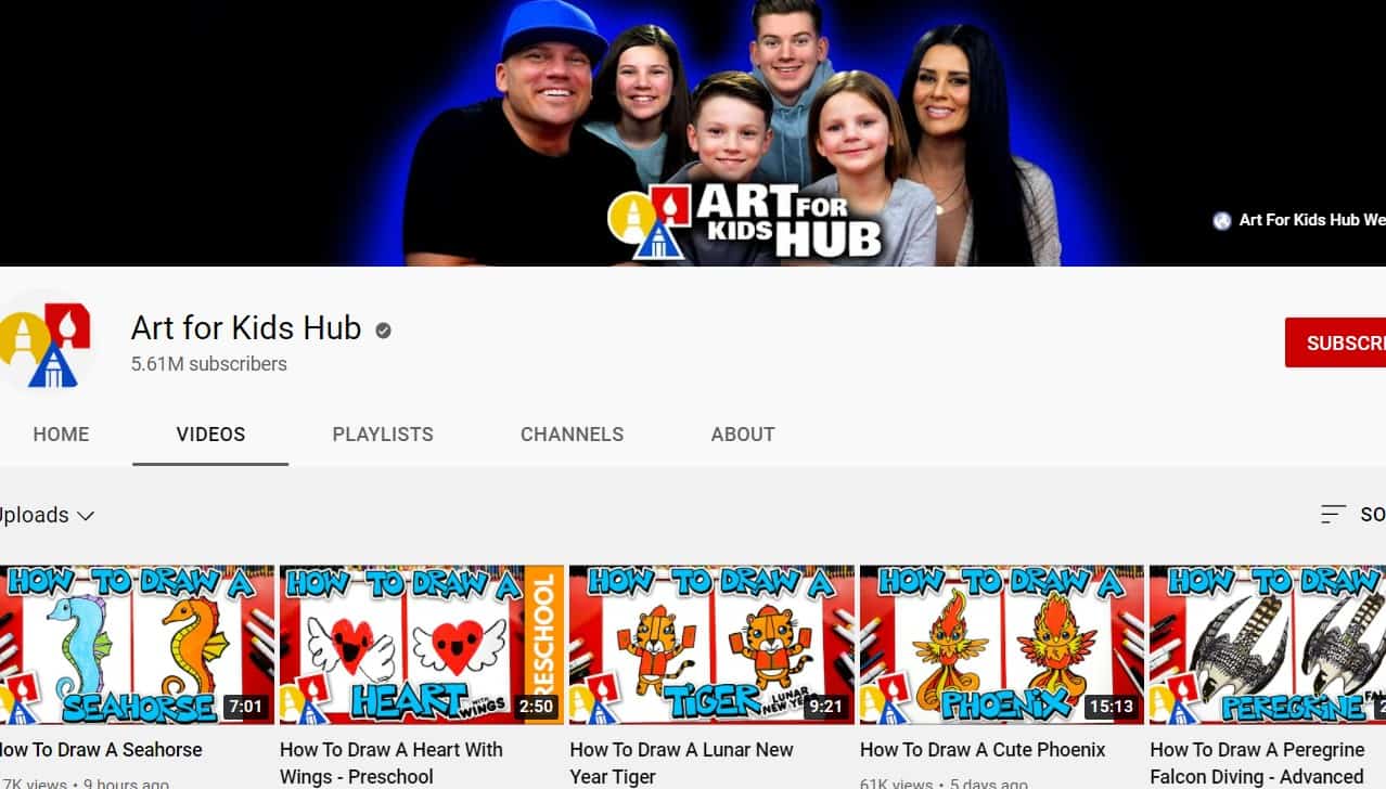 art for kids hub