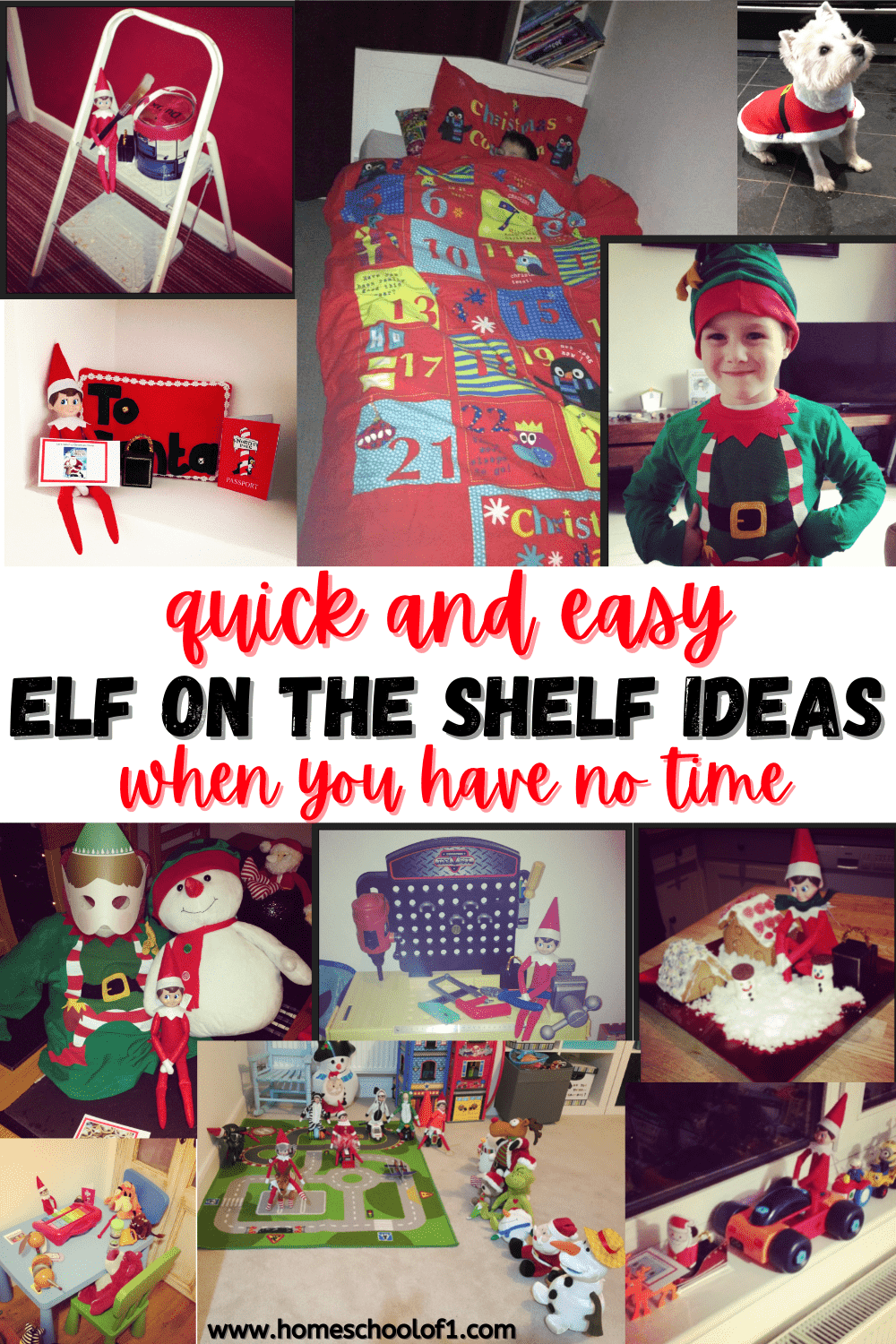 elf on the shelf ideas