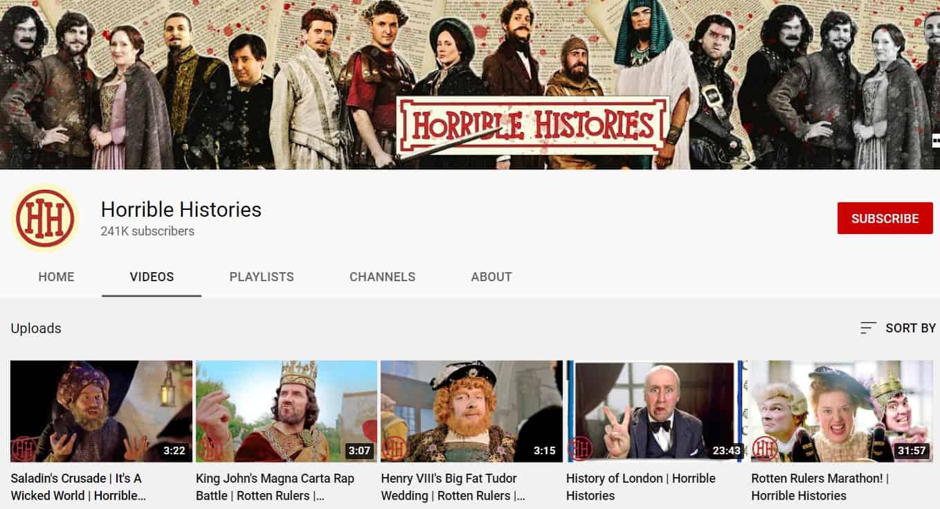 horrible histories