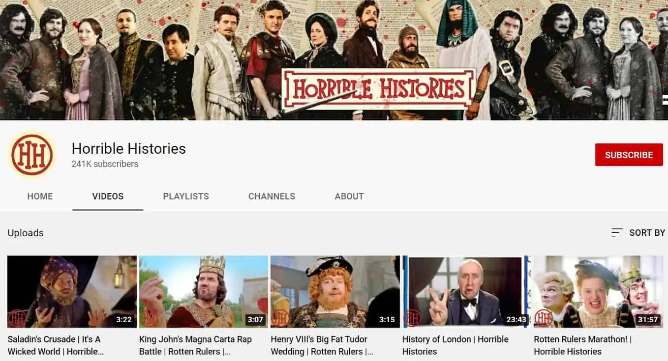 horrible histories