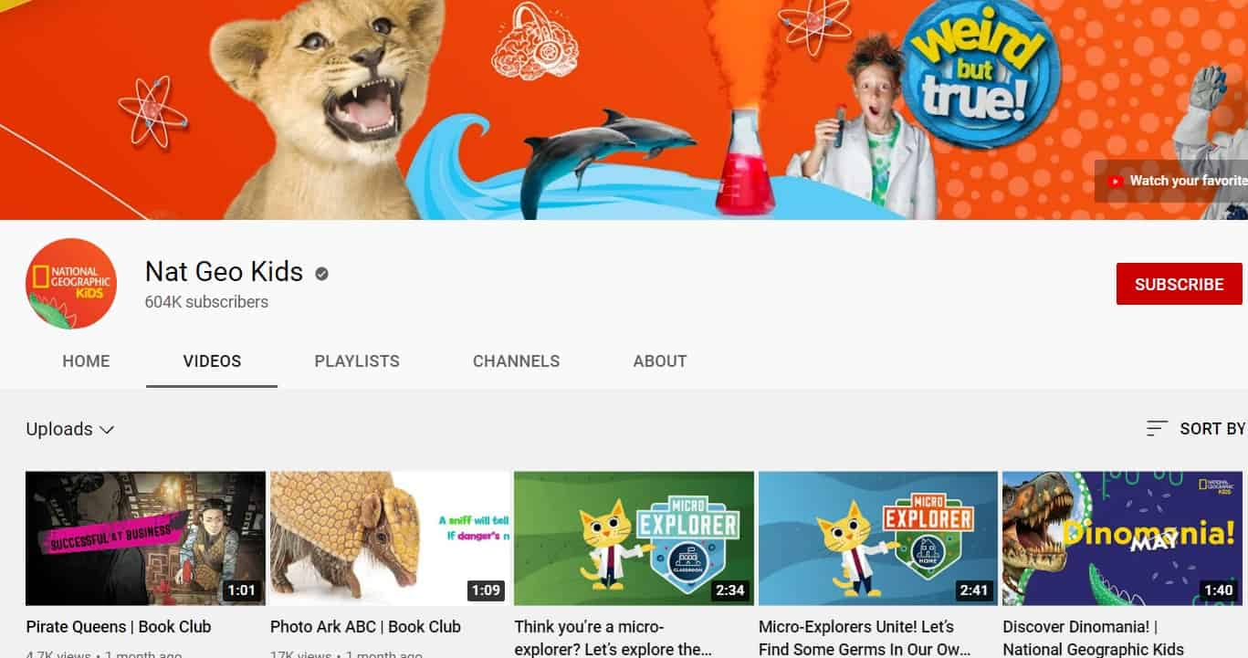 nat geo kids
