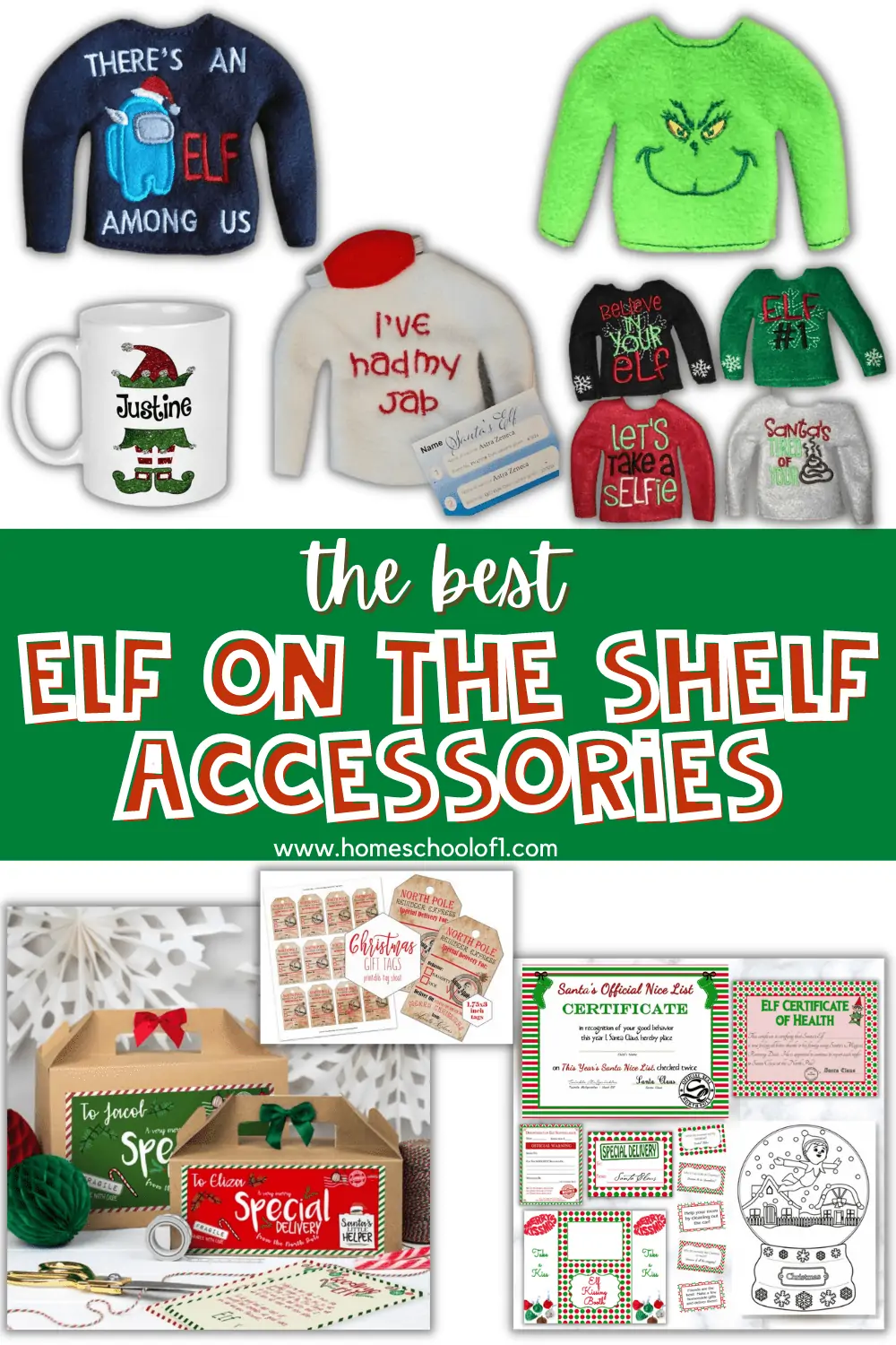the best elf on the shelf accessories