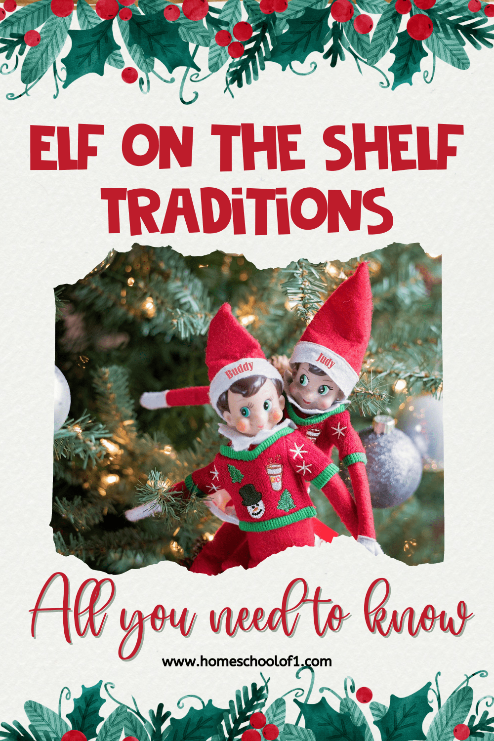 elf on the shelf traditions
