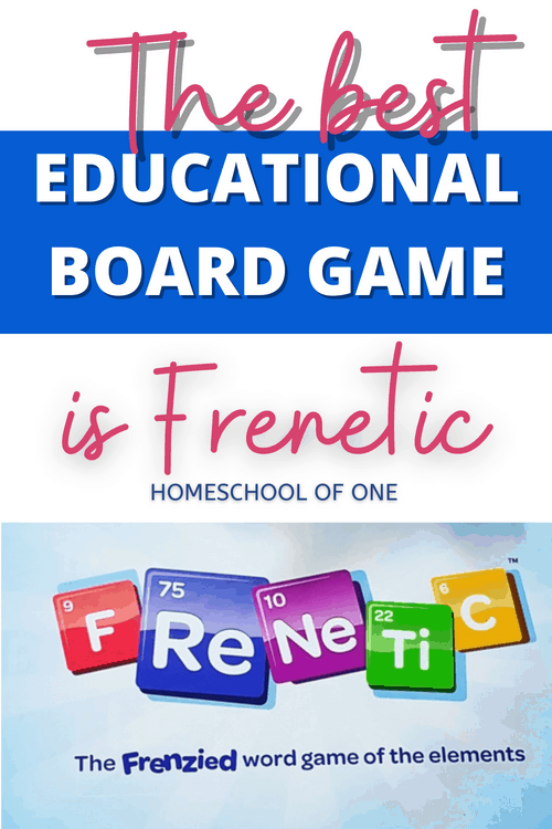 Why the best educational board game is Frenetic, a game all about the periodic table