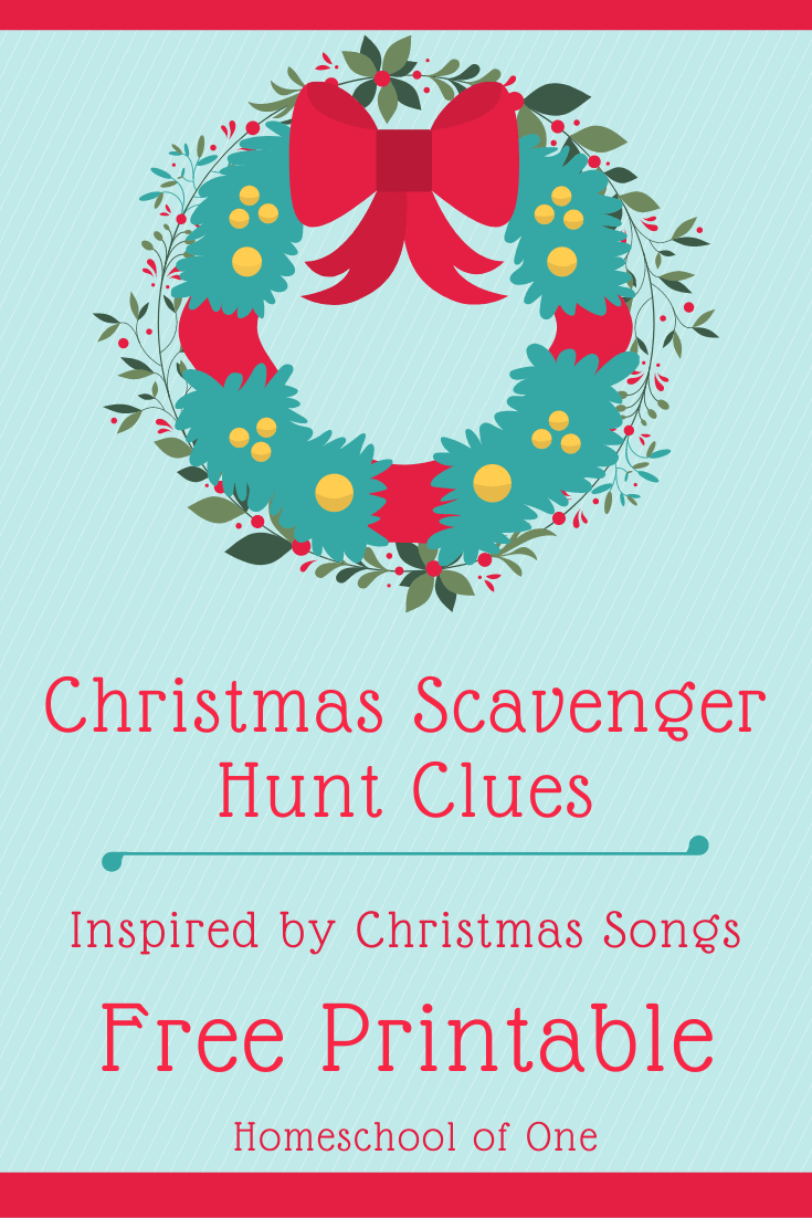 Free Christmas Scavenger Hunt Clues For Kids (Printable Riddles)