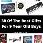 30 of the Best Gifts for 9 year old boys that he will actually want! #gifts #kidsgifts