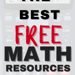 The best FREE math resources for grades K - 12 #homeschool #education #onlineresources #math #mathematics #mathforchildren #maths #mathgames #mathresourseforteachers #mathresources #teacher #teachers #onlineeducation #education