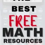 The best FREE math resources for grades K - 12 #homeschool #education #onlineresources #math #mathematics #mathforchildren #maths #mathgames #mathresourseforteachers #mathresources #teacher #teachers #onlineeducation #education