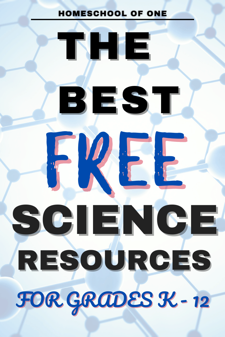 The best FREE science resources for kids of all ages