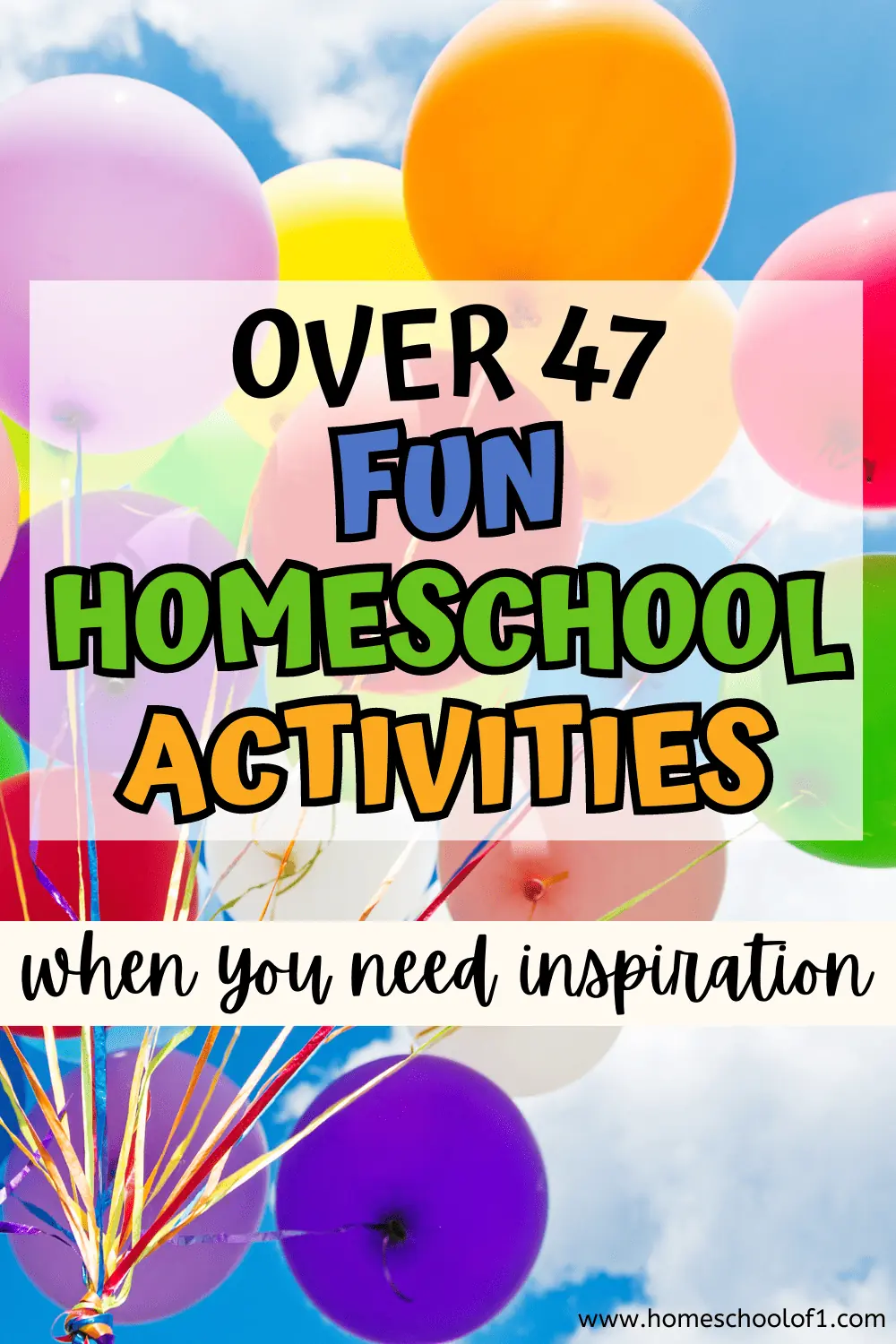 fun homeschool activities