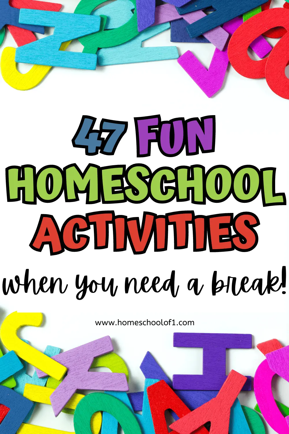 homeschool activities for fun