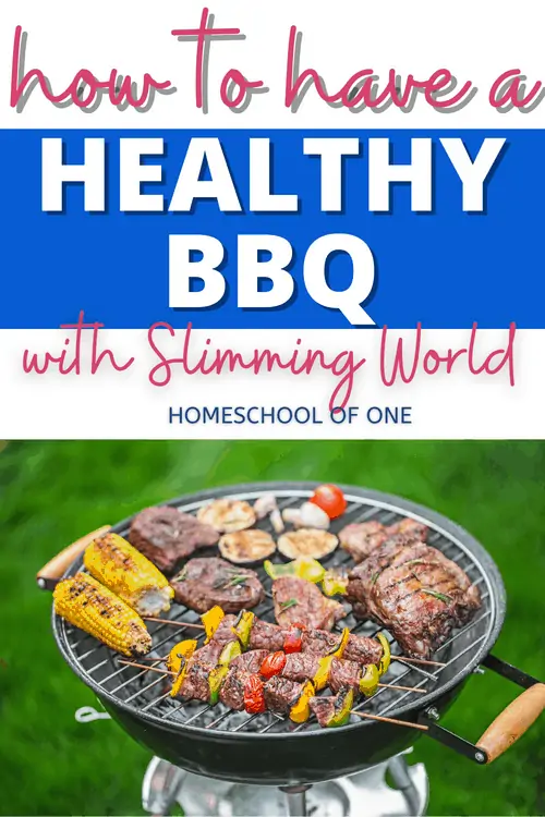 How to have a healthy BBQ, healthy recipe ideas, shopping lists #slimmingworld #bbq