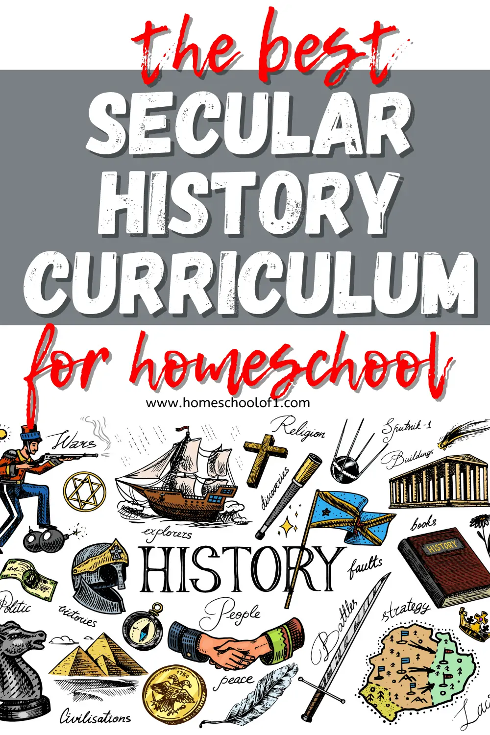 The best secular history curriculum for homeschool