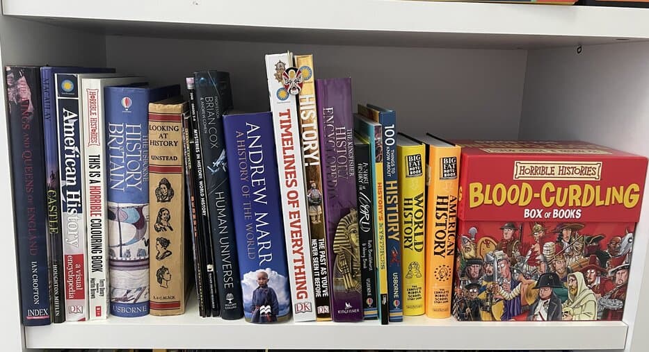 History Books for homeschool