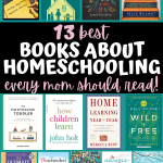 13 of the best books about homeschooling every mom should read