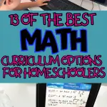 homeschool math curriculum