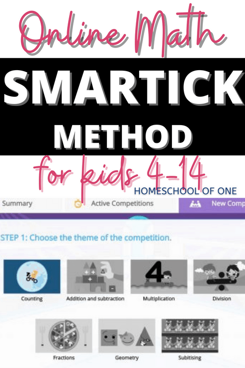 Smartick method an online math program for kids aged 4-14. A great "fun" way to teach math in your homeschool #math #homeschool