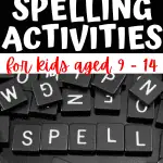 spelling activities for kids