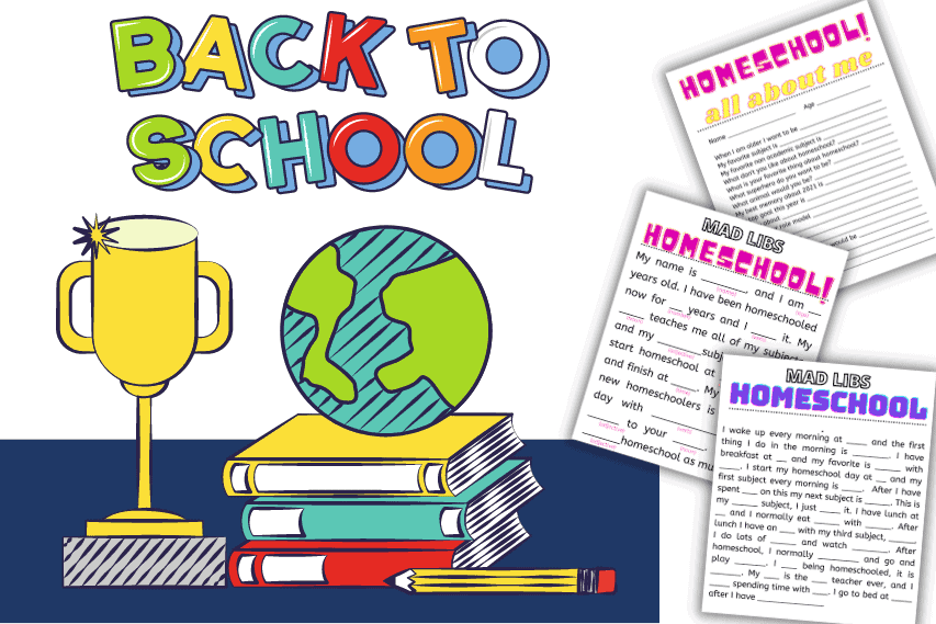 13 Fun First Day of Homeschool Ideas with Free Printables