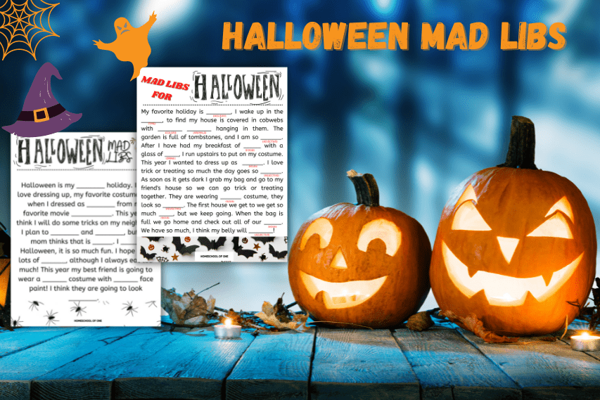 Mad Libs for Halloween