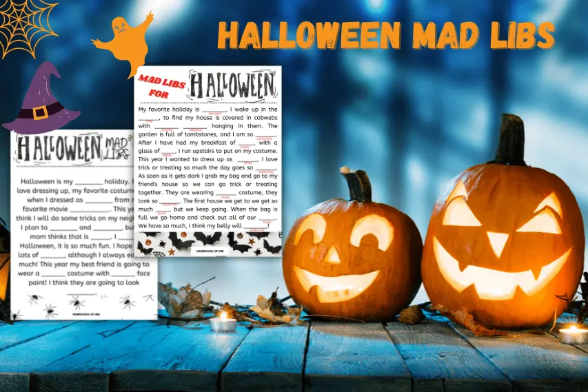 Mad Libs for Halloween