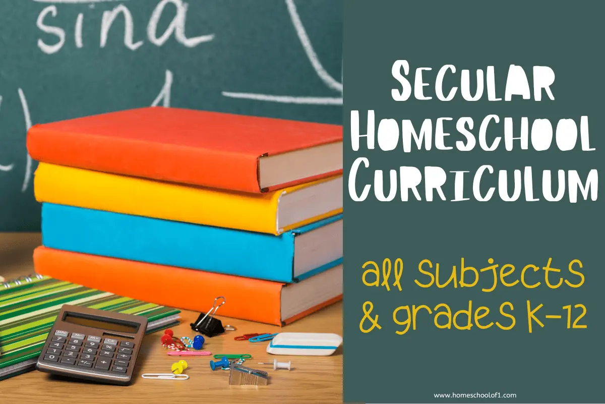 Ultimate List of the BEST Secular Homeschool Curriculum