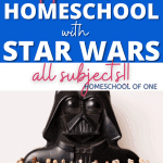 How to homeschool with Star Wars Activities! Add Star Wars into your homeschool to make learning more fun #starwars #homeschool