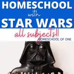 How to homeschool with Star Wars Activities! Add Star Wars into your homeschool to make learning more fun #starwars #homeschool