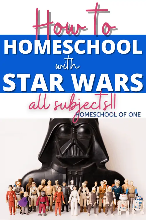 How to homeschool with Star Wars Activities! Add Star Wars into your homeschool to make learning more fun #starwars #homeschool