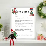 5 Super Cute Free Elf on the Shelf Arrival Letter Printables