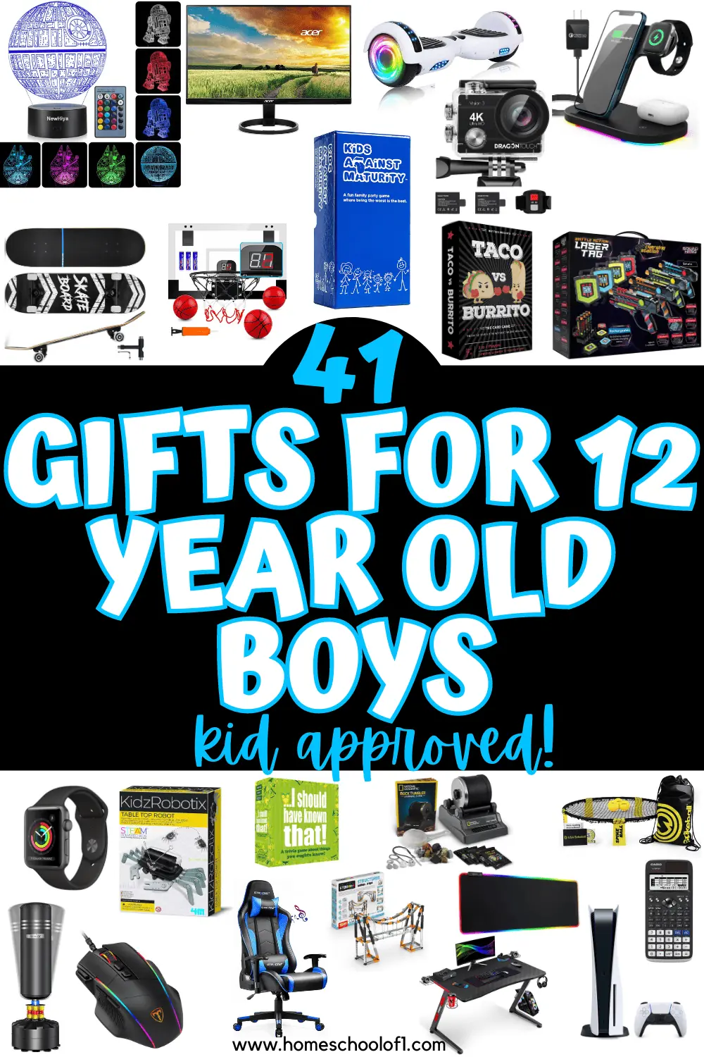 41 Best Gifts for 12 Year Old Boys in 2024 (by personality type)