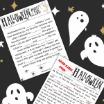 2 free halloween mad libs printables
