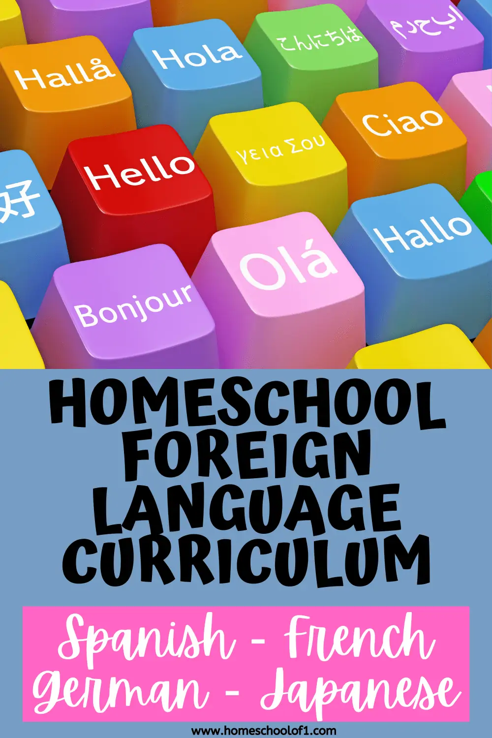 homeschool foreign language curriculum