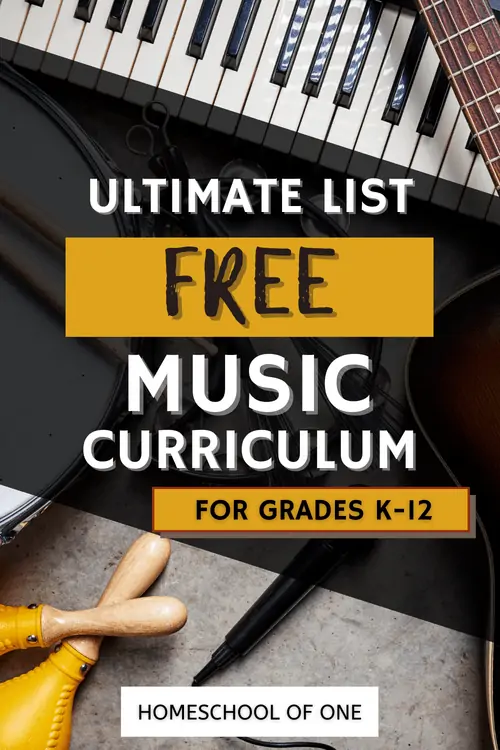 Ultimate list of FREE music curriculum for kids