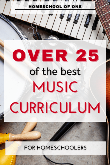 Over 25 of the best music curriculums for homeschool