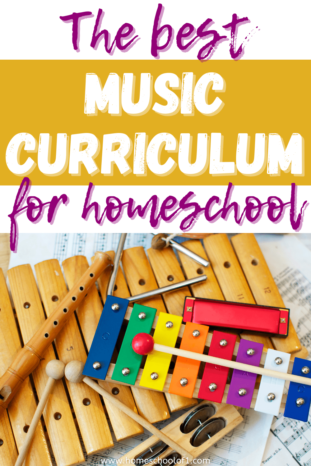 ultimate list of music curriculum for homeschoolers