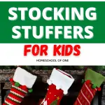 If you are looking for kids stocking stuffers you are in the right place. These over 30 gifts are not only perfect for back to homeschool gifts, but would make AWESOME stocking stuffers too! #stockingstuffers