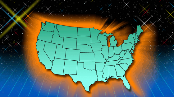 Map of America