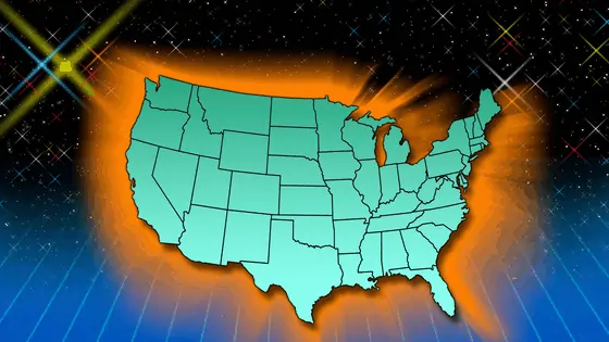 Map of America