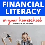 How to teach financial literacy in your homeschool #finance