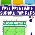 free printable sudoku for kids