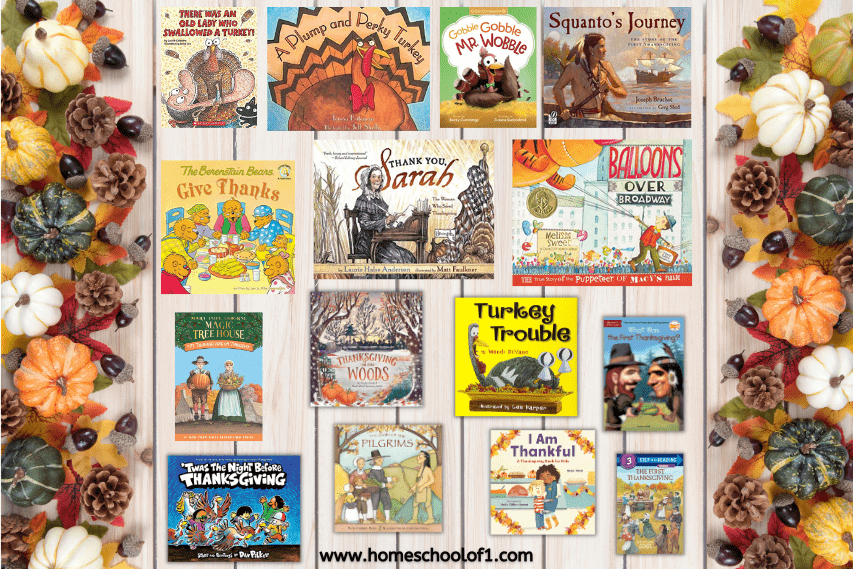 THANKSGIVING BOOKS FOR KIDS