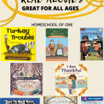 The best thanksgiving readaloud books perfect for homeschool #kidsbooks #thanksgiving #readalouds
